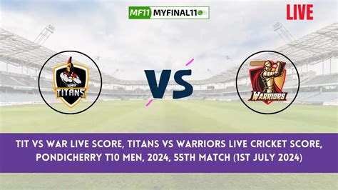 titans vs warriors live cricket score